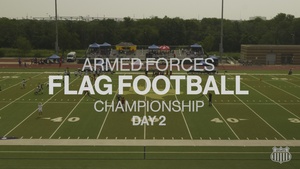 2026 Armed Forces Sports Men's and Women's Flag Football Competition Day 2 Highlights