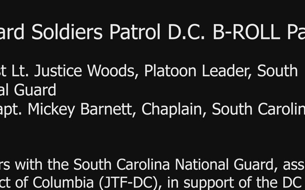 Chaplain Support: DC Safe and Beautiful