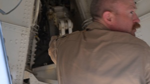 Air Refuel Operations supported by KC135 in CENTCOM AOR