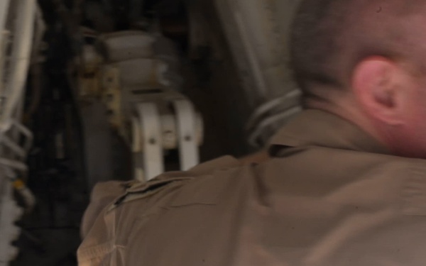 Air Refuel Operations supported by KC135 in CENTCOM AOR