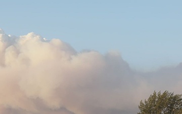 Brewer Fire at Dusk Timelapse