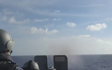 JMSDF conducts live-fire training with UAV support during RIMPAC 2026