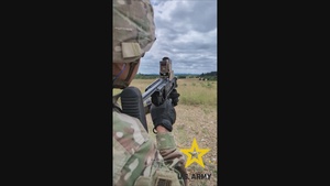 Ghost Troop 2/2CR fire M320 grenade launchers