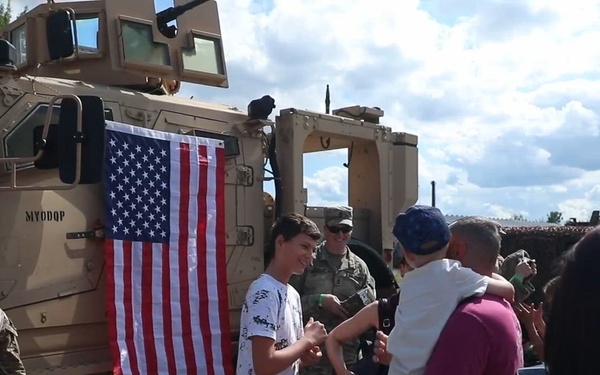 B-Roll: Military Police Soldiers showcase equipment at Kaunas Air Show, July 25, 2026