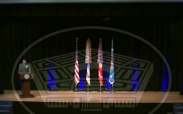 Mexican Border Defense Medal Ceremony