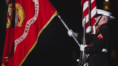 1801 Uncovered; United States Marine Corps Silent Drill Platoon