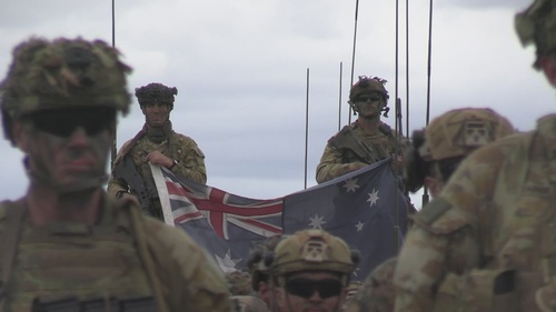 REEL Predator’s Run 26: MRF-D Marines, Australian and Philippine soldiers hold opening ceremony