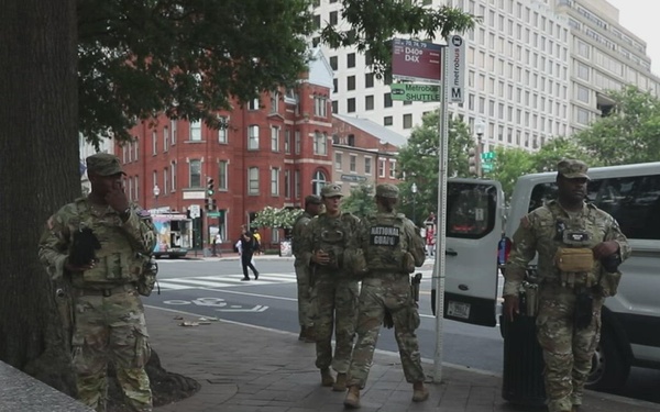 JTF-DC Metro presence patrol