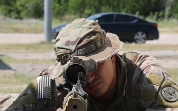 3rd Cavalry Regiment conducts M110A1 rifle qualification