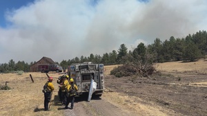 Brewer Fire Structure Protection (B-Roll)