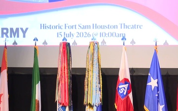 Army North Inactivation Ceremony July 2026 Fort Sam Houston Theater