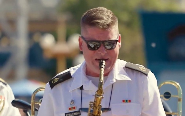 Social 4x5: The Jazz Ambassadors of The U.S. Army Field Band at Disney Land in Anaheim CA.