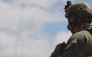 B-Roll: VMM-164 (Rein.), 3rd ANGLICO conduct close air support exercise