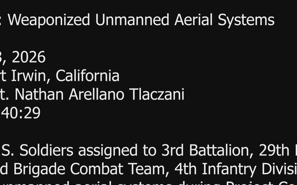 PC-C6: 4-10 CAV Employ New UAS tools