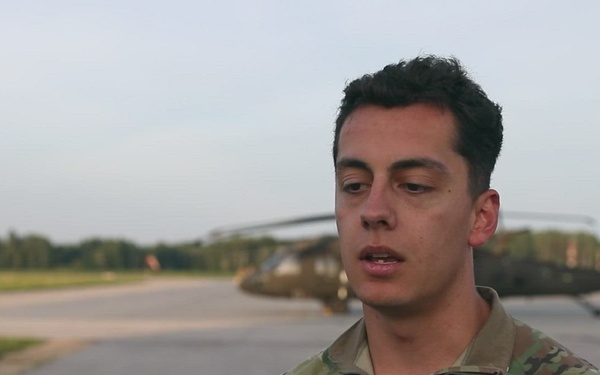 1st Infantry Division Soldiers qualify on aerial gunnery qualifications in Latvia