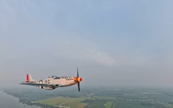 SecAF Meink Oshkosh Air Show Visit