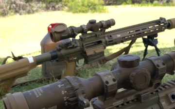 3rd Cavalry Regiment sniper rifle qualification B-roll