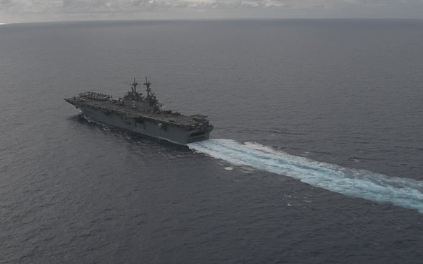 USS Essex Transits To RIMPAC 26