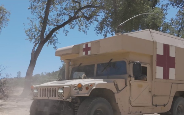 'Warrior Medics' perform real-world medical mission, 'tailgate medicine' in Operation Bold Eagle