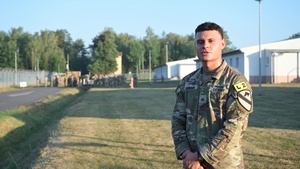 Interview: USAREUR-AF Best Squad Competition 2026 - Day 1: Sgt. Dawson Johnson
