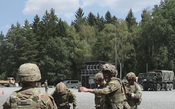 U.S. Army Europe and Africa Best Squad Competition Day 1