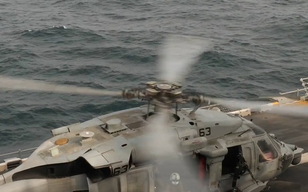 USS Boxer (LHD 4) Conducts Flight Operations