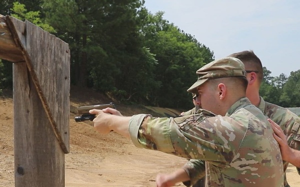 260th SPB's Enhanced Military Police Battalion Train on Marksmanship