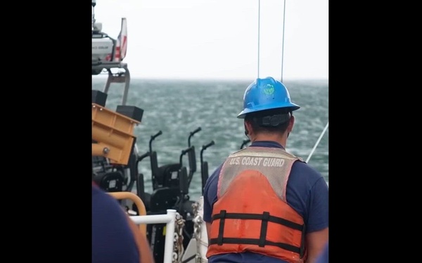 Coast Guard Cutter Mohawk trains with aviation assets
