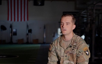 101st Airborne Division (Air Assault) Staff Sgt. Samuel Reed Prepares for U.S. Army Best Squad Competition