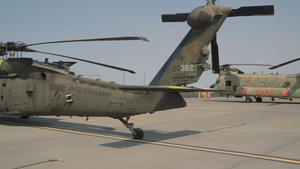 Oregon Guard aircrews begin water bucket missions on eastern Oregon wildfires