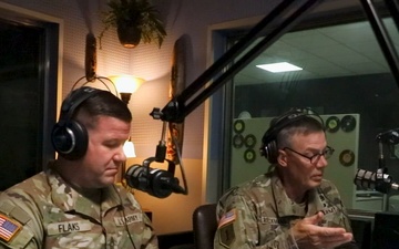US Army Sgt. Maj. David E. Rieckmann, Master Sgt. Caleb Flaks discuss Army Body Composition Program updates