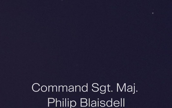 CSM Philip Blaisdell Farewell Video