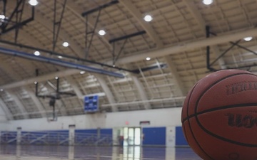 Chief Warrant Officer 2 Jonathon Arnold speaks on his experiences on and off the basketball court