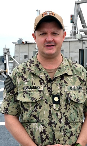 Expeditionary Medical Unit proves capability at sea in landmark operational readiness evaluation | Interview with Lt. Cmdr. Musmanno