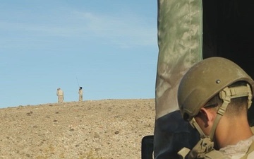 U.S. Marines with Combat Logistics Battalion 2 conduct Land Combat Element Forward Security training