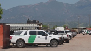 U.S. Soldiers Conduct Drone Operation on Southern Border