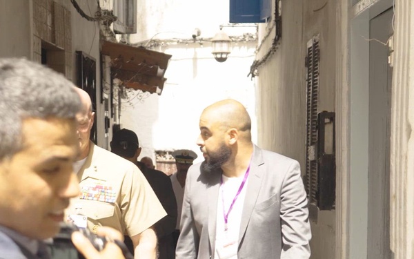 Maritime leaders tour Tangier Medina during African Maritime Forces Summit 2026
