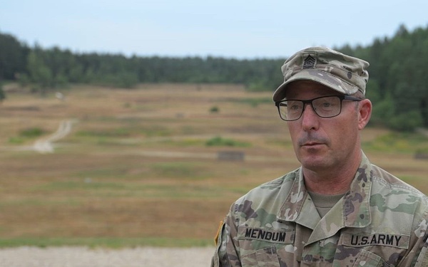 Interview: USAREUR-AF Best Squad Competition 2026 - Day Three: Sgt. Maj. Jarrod Mendum