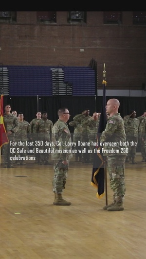 JTF-DC Passes the Colors