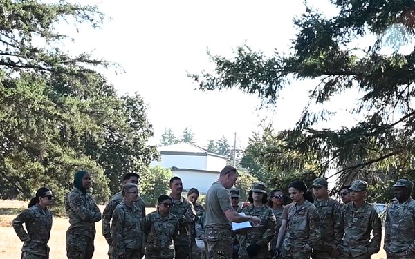 446th FSS Home Station Readiness Training - Shelter Setup