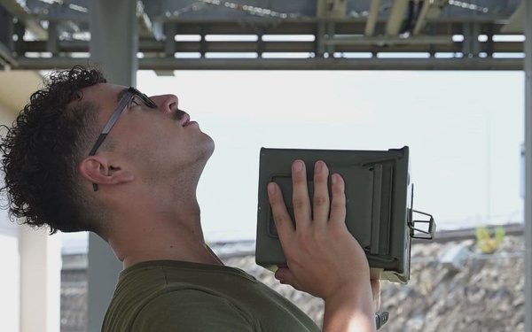 Get Fit: Proper Ammo Can Lift Technique, Marine Corps Air Station, Iwakuni, Japan 2026 (No Graphics)