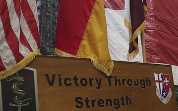 67th Forward Resuscitative Surgical Detachment Combat Patching Ceremony