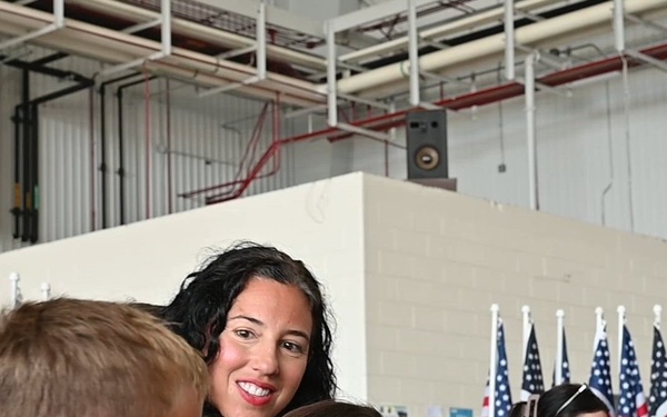 Families gather to support deploying Airmen at 166th Airlift Wing