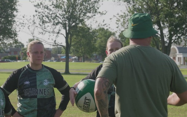 All-Marine Sports Rugby Women’s Team Training Camp 2026: Scrimmage Practice B-Roll Package