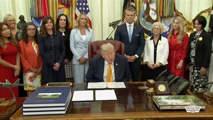 Trump Signs Executive Order Benefiting Military Spouses