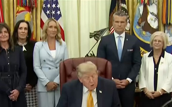 Trump Signs Executive Order Benefiting Military Spouses