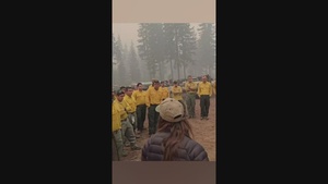 Washington National Guard Soldiers and Airmen Support Little Giant Fire Response
