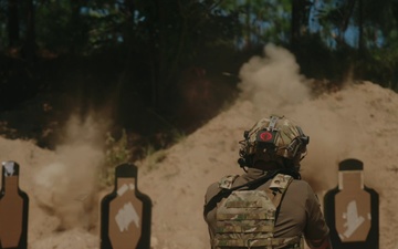 1st SFC Communicators Execute Advanced Marksmanship and Heavy Weapons Range Video