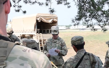 310th ESC Quartermaster unit practices warrior skills