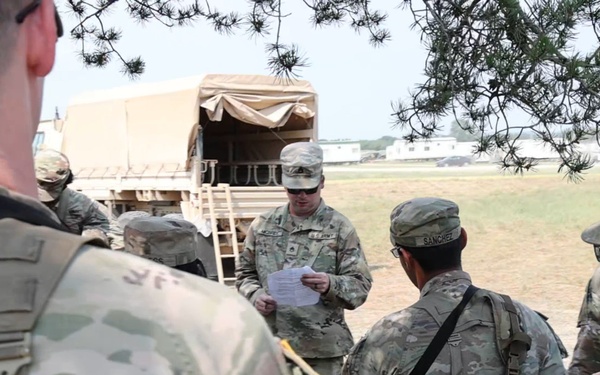 310th ESC Quartermaster unit practices warrior skills